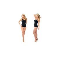 Belvia Shapewear Slimming Top (Black) XL 20-22