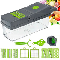 14-Piece Veggie Multi-Function Chopper/Slicer