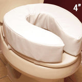 Thick Padded Toilet Cushion – 4" Height for Maximum Comfort