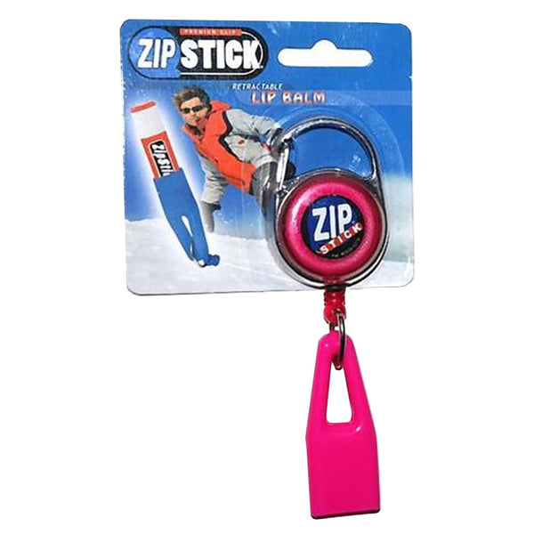 Zip Stick Retractable Lip Balm Holder- Assorted Colors