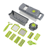 14-Piece Veggie Multi-Function Chopper/Slicer