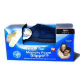 Elite Comfort Pedic Memory Foam Slippers- Large (M 9-10 /W 11-12)