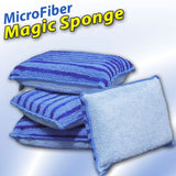 Magic Microfiber Sponges - 4 Pack: Ultimate Cleaning Power