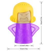 Angry Mom Microwave Cleaner - Purple