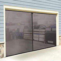 Insta-Screen Double Garage Door Screen - 16' x 7' Mesh