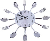 Kole Clock Kitchen Cutlery Wall Clock