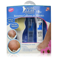 Callous Clear Foot Treatment Kit - Removes Calluses in Minutes