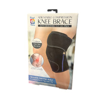 Adjustable Compression Knee Brace with Removable Ice Gel Pack