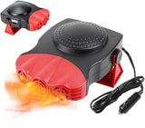 12V Car Heater & Window Defroster - All-in-One Winter Solution