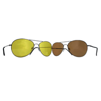 Amber Driver and Night Vision Sunglasses