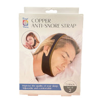 Copper Anti-Snore Strap - Unisex- Set of 2