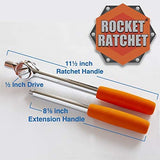 Rocket Ratchet Two-Hand Heavy Duty Socket Wrench Set