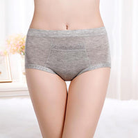 CODE RED Period Panties with Pocket- Grey- XL