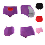 CODE RED Period Panties with Pocket- Black- 2XL