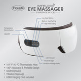 VistaTech Wireless Eye Massager - 3 Massage Modes