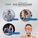 VistaTech Wireless Eye Massager - 3 Massage Modes