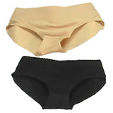 Belvia Comfia Tummy Control Shaping Briefs - Black/Nude 2-Pack (3XL)