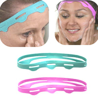 Beauty Band - Anti-Wrinkle Facelifting Band - Assorted Colors - One Pack