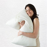 The Best Bamboo Pillow (Queen-Soft) 28 in. x 19 in.