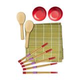 Eternal Living - Sushi Making Kit- Traditional Bamboo Design