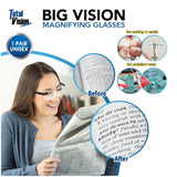 Big Vision Magnifying Glasses