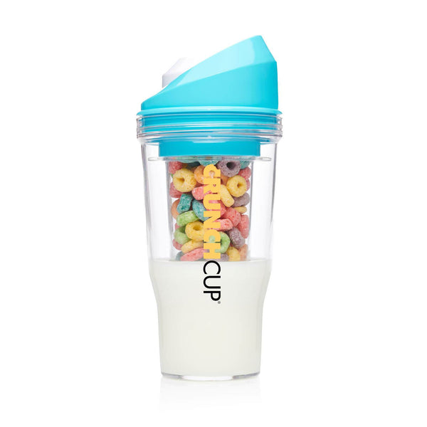 The CrunchCup XL - A Portable Cereal Cup  -  Blue