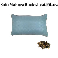 SobaMakura Buckwheat Pillow - The Original SobaMakura Buckwheat Pillow - Blue