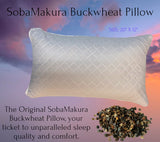 SobaMakura Buckwheat Pillow - The Original SobaMakura Buckwheat Pillow - Grey