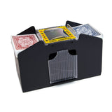 Jobar 2-Deck Automatic Card Shuffler: Perfect for Poker and Card Games