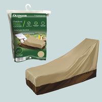 Outdoor Chaise Cover -- Fits Most Standard Patio Chaise