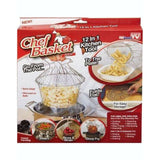 Chef Basket -- 12 in 1 Kitchen Tool