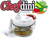 Chefdini - Salsa Maker and Food Processor (White)