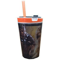 Snackeez Jr 2-in-1 Snack & Chewbacca Tumbler Drink Cup Star Wars 7 Movie Edition