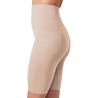 Comfia Shapewear Shorts - Seamless Comfort and Slimming Support (Large, Beige)