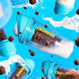 The CrunchCup - A Portable Cereal Cup  -  Blue