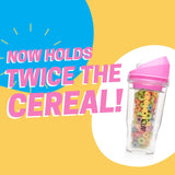 The CrunchCup XL - A Portable Cereal Cup  -  Green