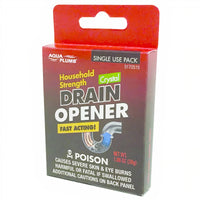 Household Strength Crystal Drain Opener