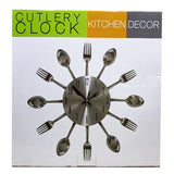 Kole Clock Kitchen Cutlery Wall Clock