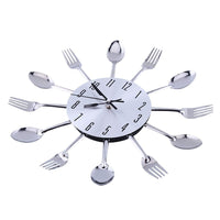 Kole Clock Kitchen Cutlery Wall Clock