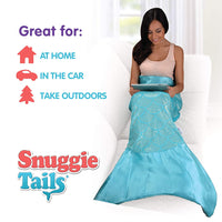 Snuggie Tails Blanket- Teal - Adult