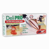 Deli Pro Knife and Fork Set with Slicing Guide: Perfect Cuts Every Time