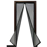 Hands-Free Magnetic Mesh Door – Fits Single, Sliding, and French Doors