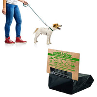 Dispoz-a-Scoop Dog Poop Waste Bag Pet Poo Self-Sealing Odor-Free No Touch Clean Up 96 count