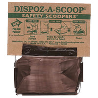 Dispoz-a-Scoop Dog Poop Waste Bag Pet Poo Self-Sealing Odor-Free No Touch Clean Up 500 count