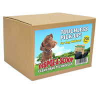 Dispoz-a-Scoop Dog Poop Waste Bag Pet Poo Self-Sealing Odor-Free No Touch Clean Up 500 count