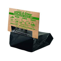 Dispoz-a-Scoop Dog Poop Waste Bag Pet Poo Self-Sealing Odor-Free No Touch Clean Up 96 count