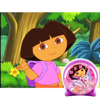 Dora Light-Up Time Teacher Clock