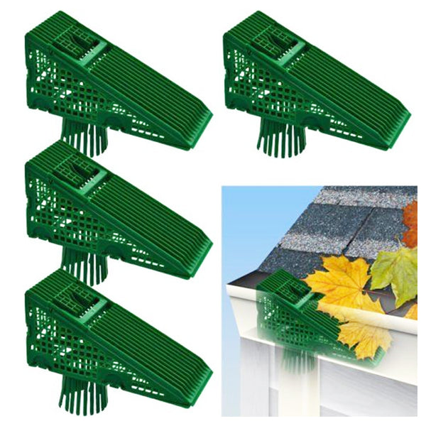 EZ Clean Downspout Wedge - Set of 4 - No Tools Required