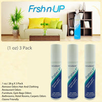 Frsh n Up Hair and Clothing Dry Spray Odor Eliminator (1 oz) 3 Pack