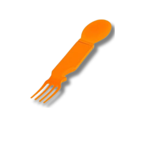 4-IN-1 Nylon Snapatite+ Utensil Set (Orange - Single)